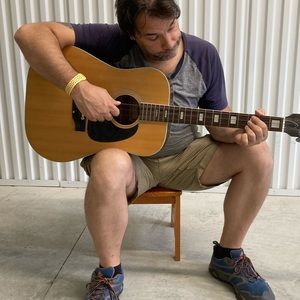 Vintage Japan 12 String Halifax Acoustic Guitar, Spruce and Rosewood